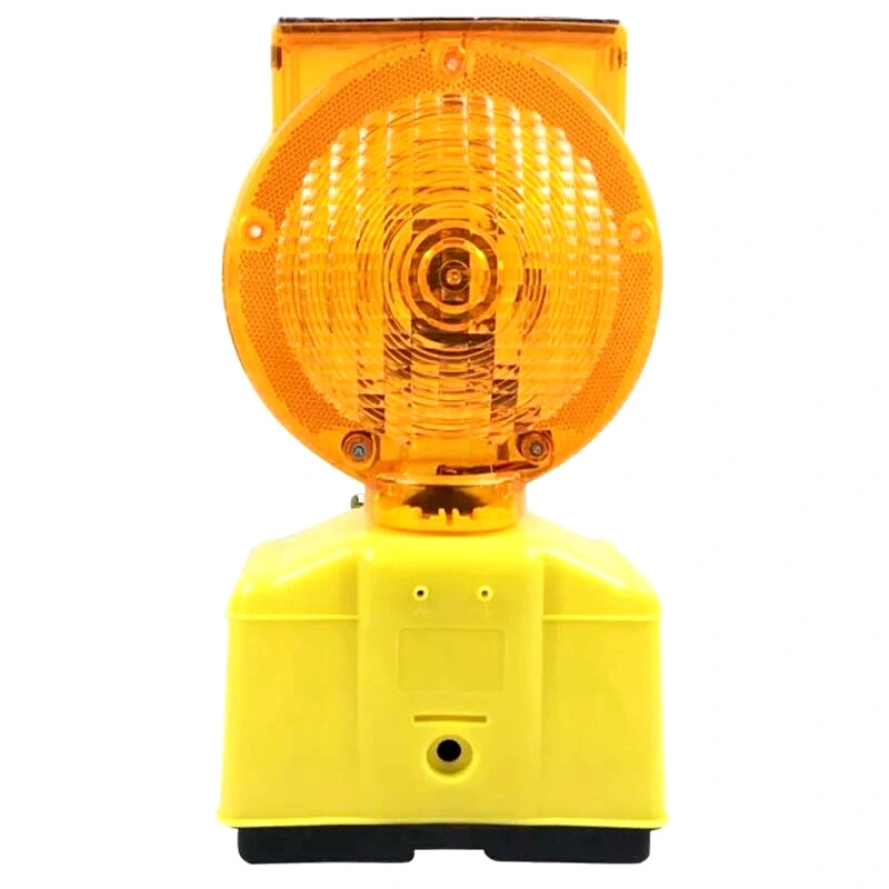 Yellow Red 6 LED Flashing Traffic Safety Warning Barricade Light