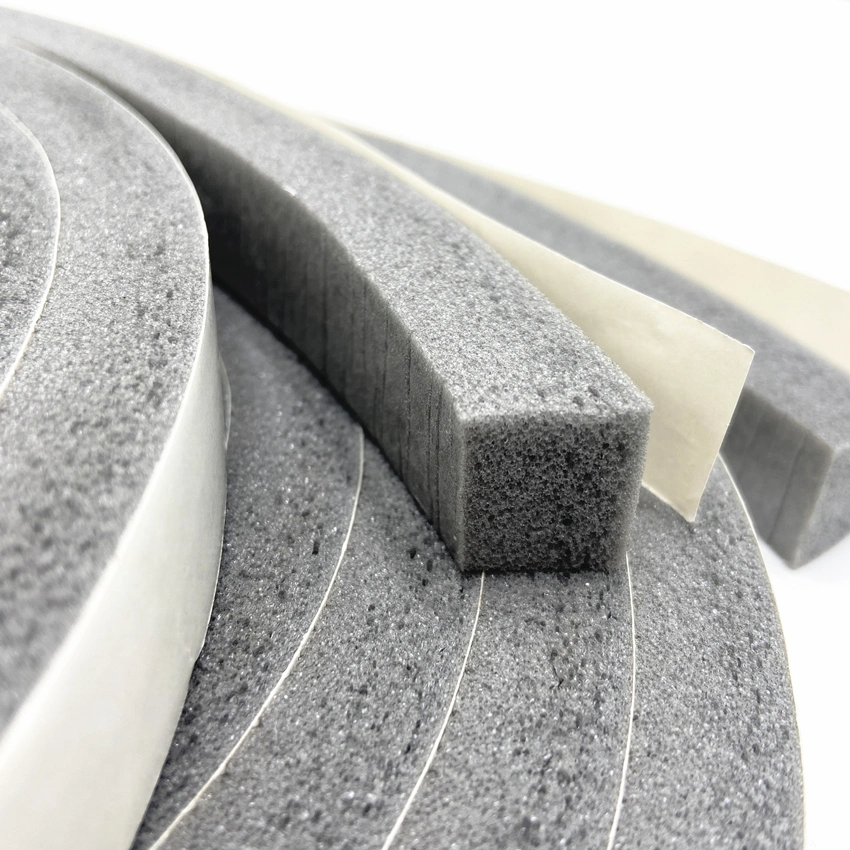 Flexible Backed PVC Foam Seal Tape for Sealing Bathtub