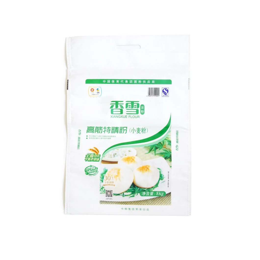 PP Rice Flour Packing 10kg 25kg 50kg BOPP Bag