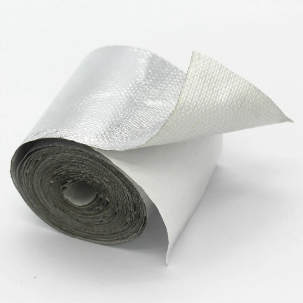 Thermal Insulation High Temperature Aluminum Foil Fiberglass Tape