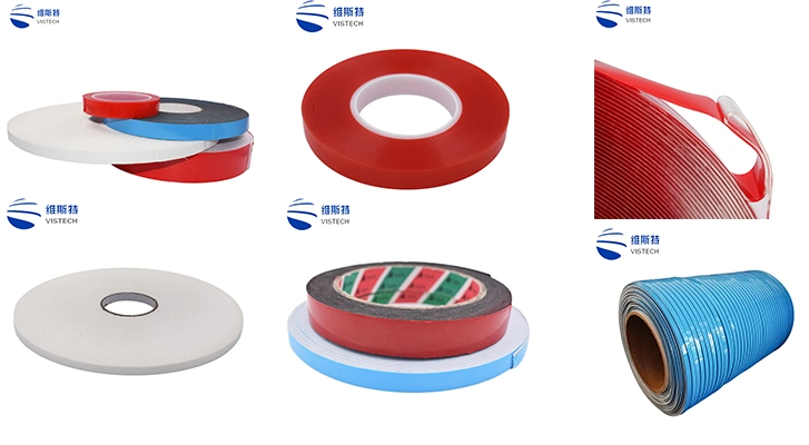 Heavy Duty Adhesive Double Sided Foam Tape for Stationery