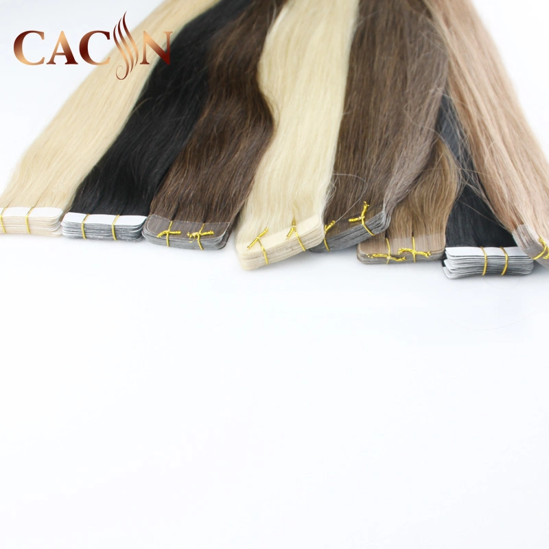 Skin Weft Russian Seamless Single Sided Tape-Ins Hair Extensions
