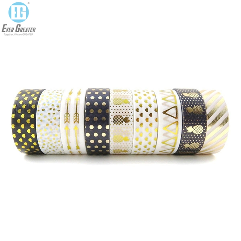 Custom Make Washi Tape Colorful Decorative Adhesive Paper Tape Washi Paper Tape