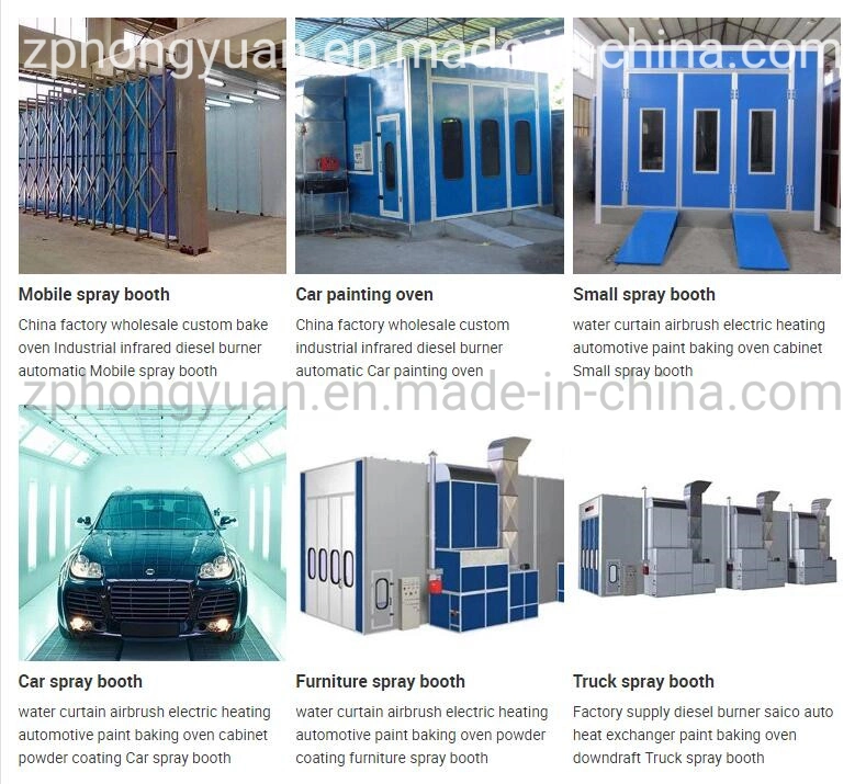 Automotive Paint Spray Booth with 50mm EPS Foam Panel