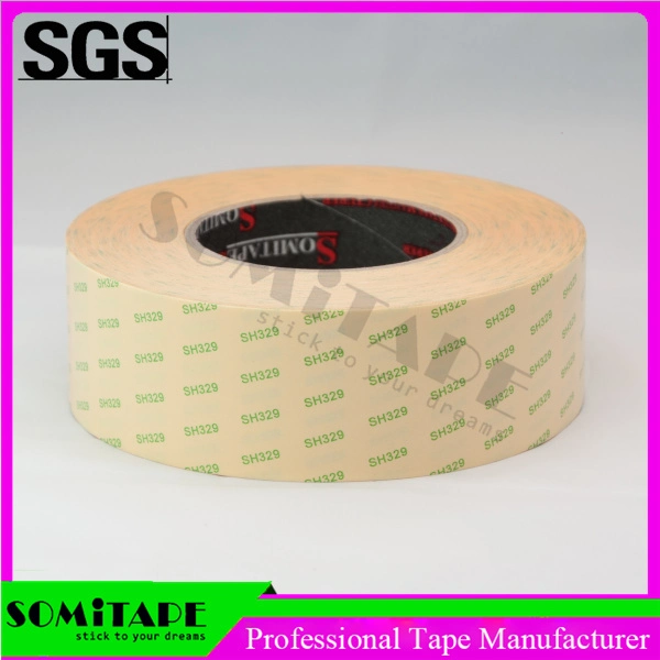 Somitape Sh329 High Tack Solvent Double Sided Adhesive Tape for Office Stationery