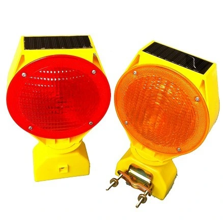 Solar Powered Traffic Safety Barricade LED Safety Warning Light (CC-G13)