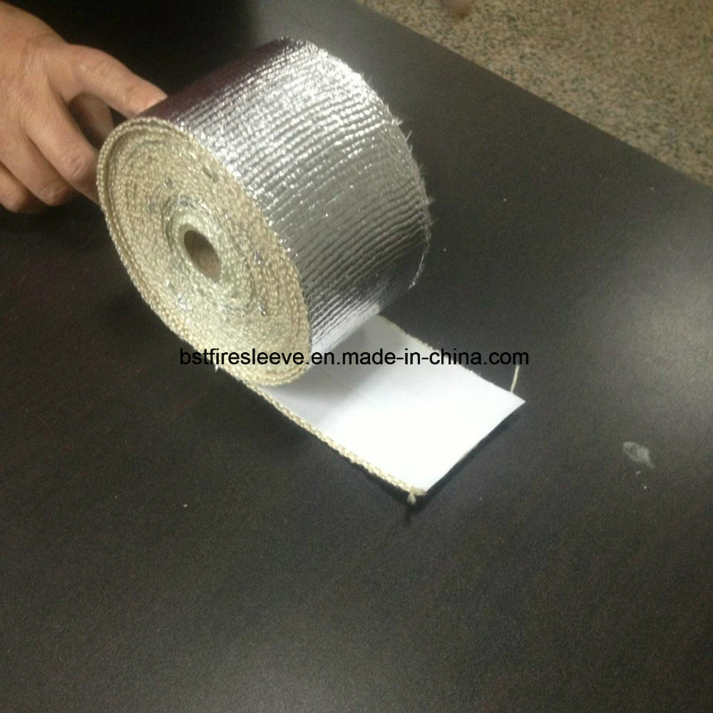 Heat Reflective Self Adhesive Aluminum Foil Fiberglass Insulation Tape