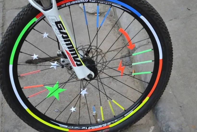 Bicycle Reflective Wheel Tape Reflective Sticker and Reflective Spoke