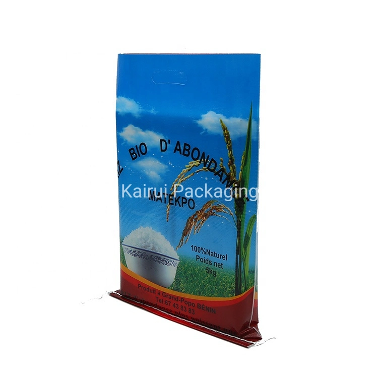 Agricultural Packing Packaging BOPP Laminated Woven 10kg PP Rice Bag