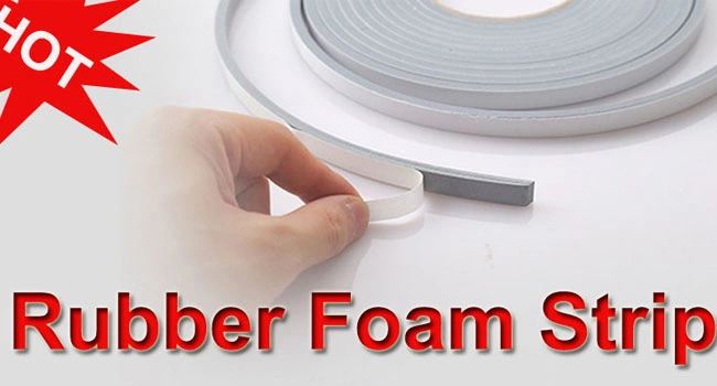 3mm Foam Tape Waterproof Fireproof Adhesive Sealing Rubber Strips Foam