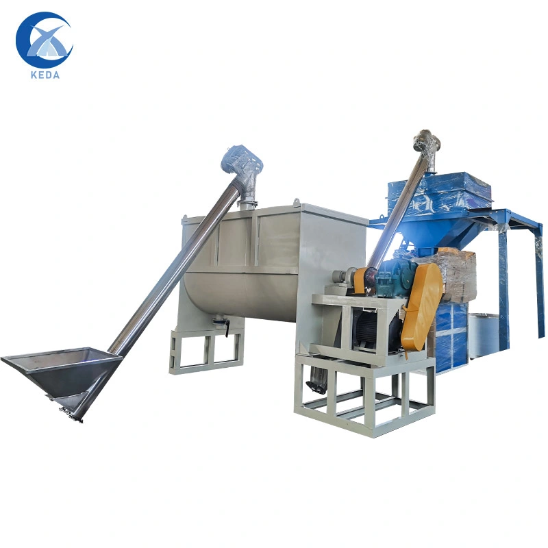 Powder Horizontal Ribbon Blender and Mixer Detergent Powder Double Helical Mixing Equipment Stainless Steel Ribbon Blender