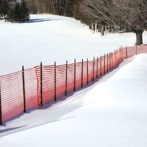 Factory Plastic Snow Fence Yellow Safety Fence Warning Net