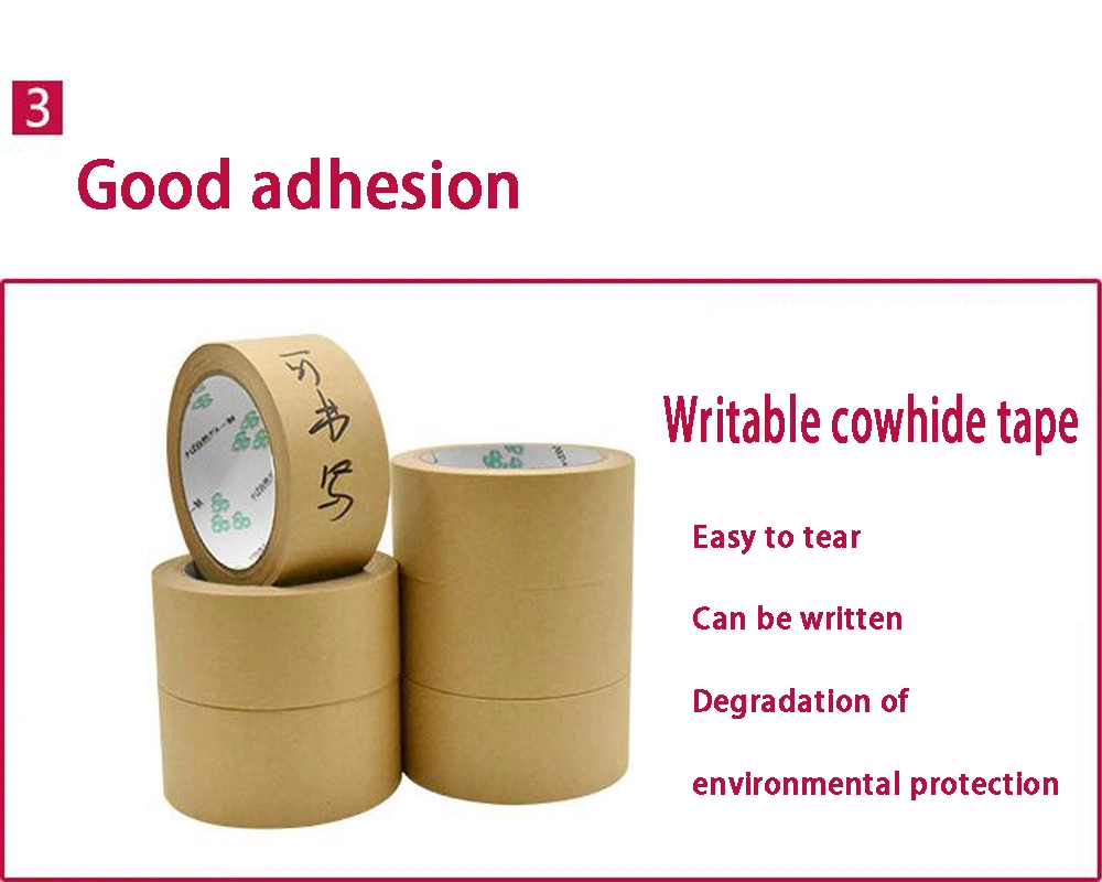 Factory Custom Gummed Paper Tape Kraft Paper Tape Self Adhesive Kraft Paper Tape Kraft Tape
