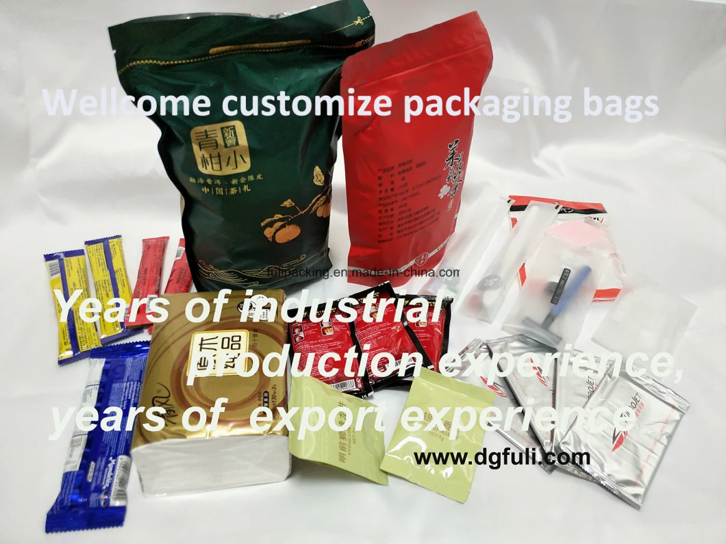 OPP Transparent Hanging Header Recyclable Packaging Bags with Self Adhesive Tape