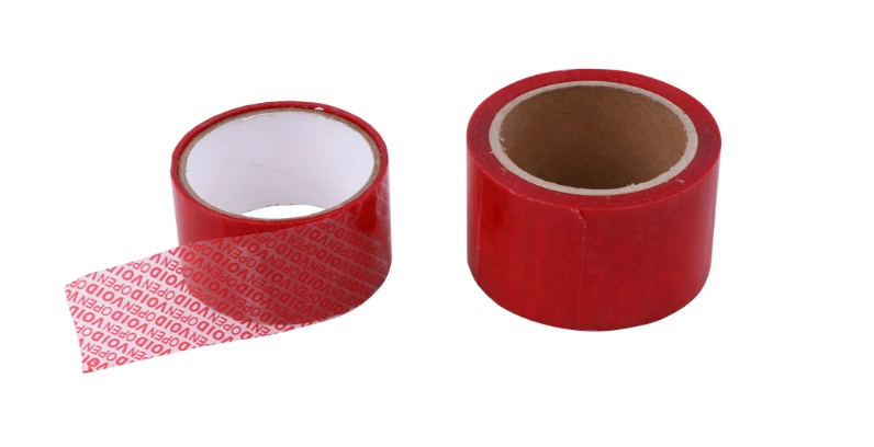 Various Size and Colors Tamper Evident Security Void Warranty Packaging Tape