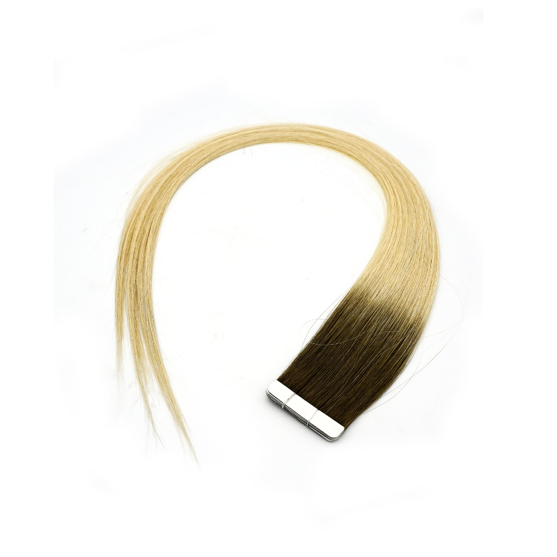 Hot Sale Ombre Color Tape Hair Extensions Top Human Hair for Hair Salon