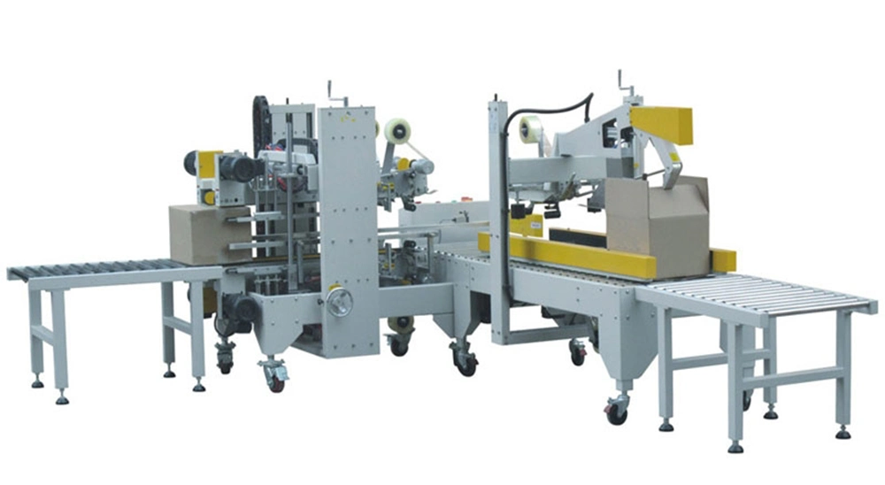 Maway Supply Shangdong Manufacturer Bottom Driven Carton Box Sealer Adhesive Tape Carton Sealing Machine