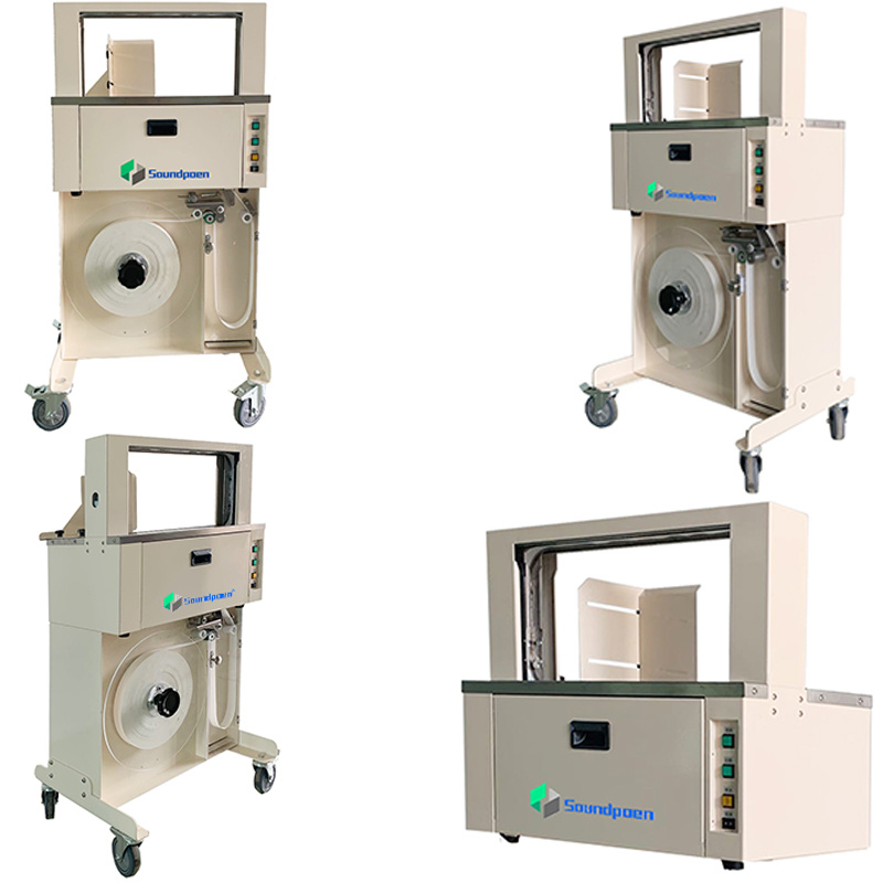 High Quality Grade Paper Tape OPP Tape Banding Machine Paper Note Bundling Machine Bank Strap Used in Retail