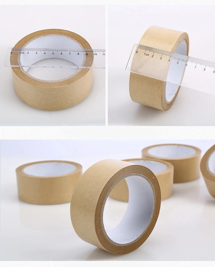 Strong Rubber Glue Self Adhesive Packing Kraft Packaging Gummed Tape