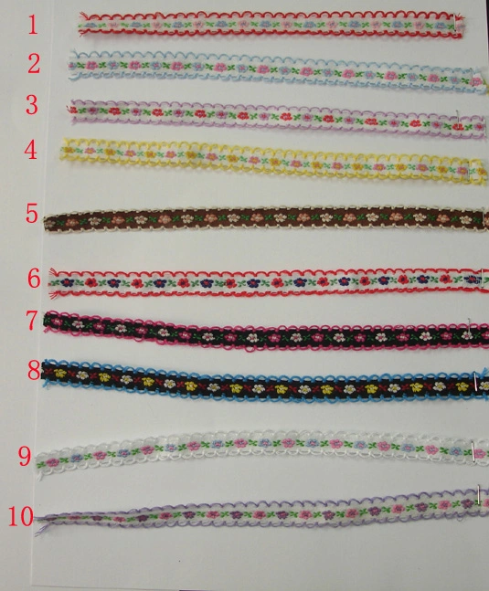 Garment Accessories Embroidery Textile Packing DIY Handmade Arts and Craft Roll More Color Tape Trimming Lace