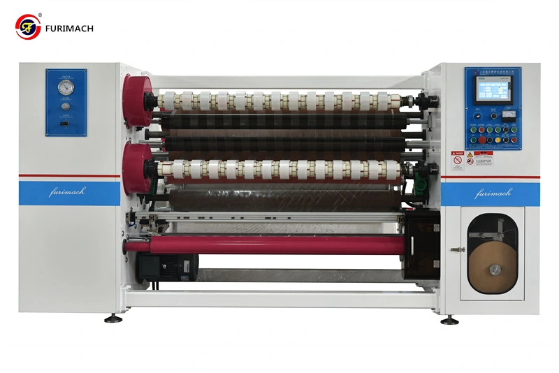 BOPP Adhesive Tape Roll Slitter/Scotch Tape Slitting Rewinding Machine