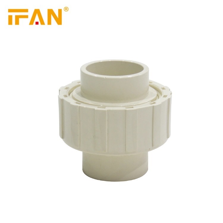 PVC Pipe Fitting Manufacturer CPVC ASTM2846 1/2inch - 2inch Plastic Union