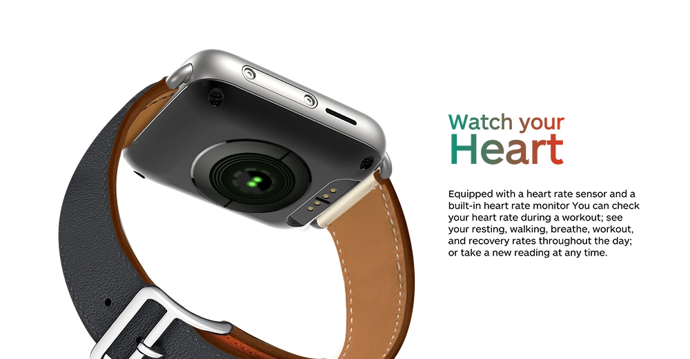 3GB+32GB Large Memory 4G Smart Watch 1.88 Inch Big Screen SIM Card Camera GPS WiFi Heart Rate Smartwatch Men