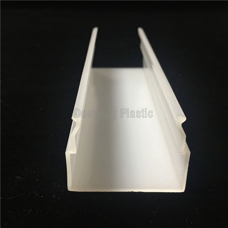 46mm Wide Acrylic Extrusion Lamp Cover for 50mm LED Profile