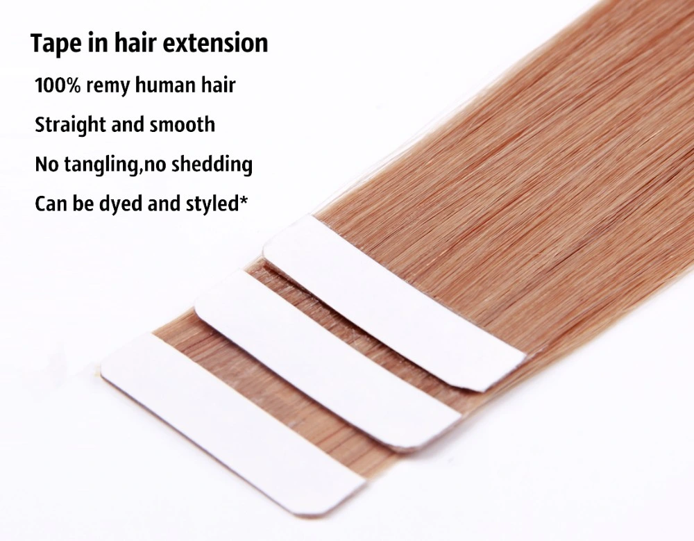 Wholesale Factory Price Stock Fast Shipping Double Drawn Virgin Remy Ombre Tape in Human Hair Extensions