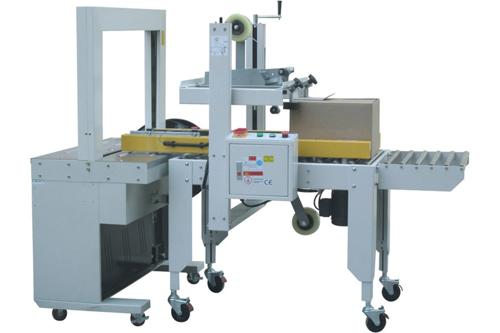Maway Supply Shangdong Manufacturer Bottom Driven Carton Box Sealer Adhesive Tape Carton Sealing Machine