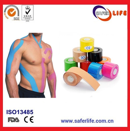 2019 Hot Sale Fashion 5cm*5m Colored Sports Kinesiology Therapy Tape