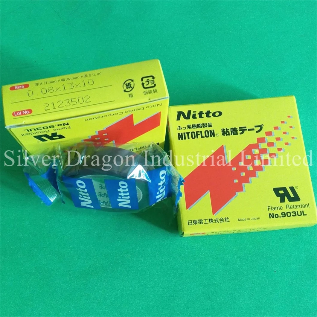 No. 903UL 0.08X13X10 Nitto Denko Tapes, Nitoflon Adhesive Tapes