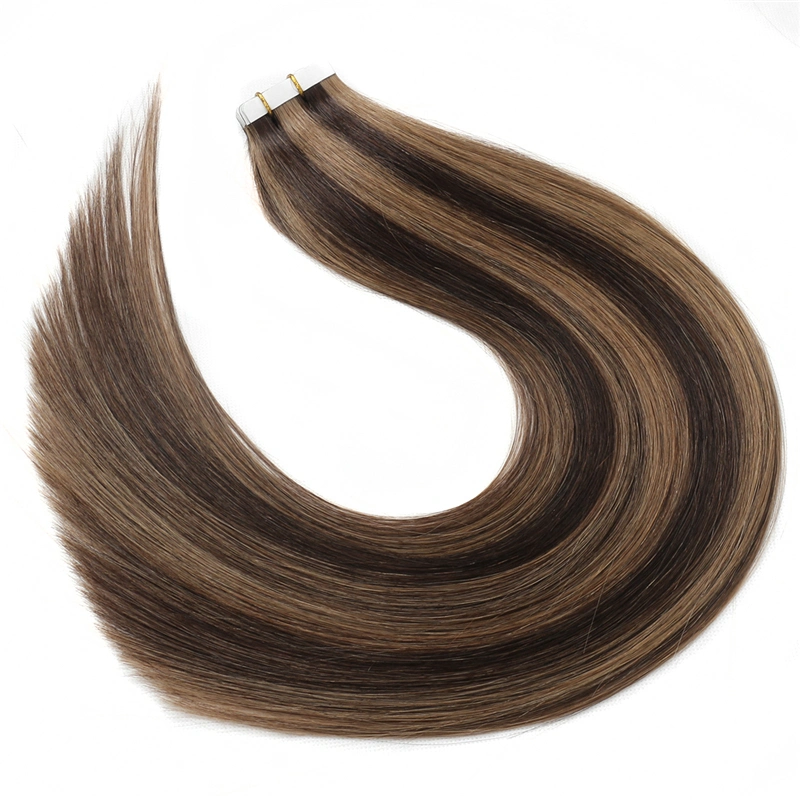 Ombre Piano Color Tape Hair Human Hair Tape in Hair in Stock