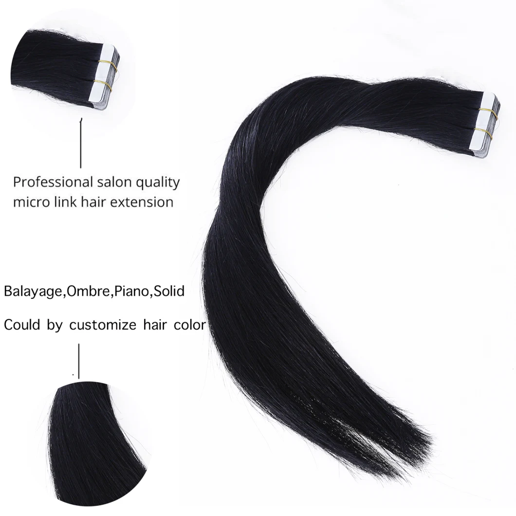 Tape Human Hair Extensions Skin Weft Straight European Machine Remy Adhesive Tape Hair Extensions Free Shipping Virgin Hair