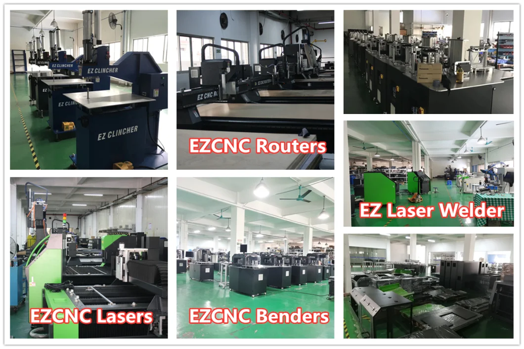 Ezcnc 3000W Fiber Laser Cutter Table Size 2000X4000, 1500X3000 Cutting Machine Making Quality Mini Letter (1.88mm Height, 1.5mm Thickness) High Precision