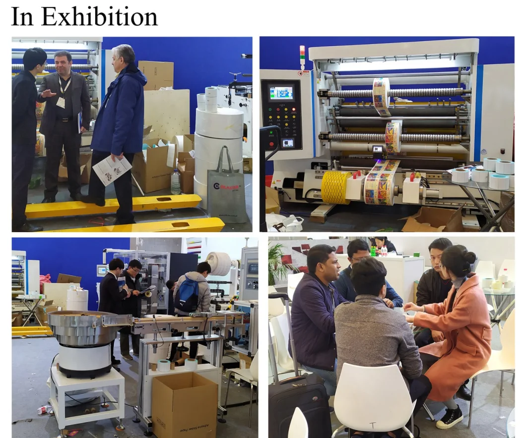 Slitter Rewinder Slitting Machinery Tape Rewinding Slitting Machine for Super Clear BOPP Adhesive Tape