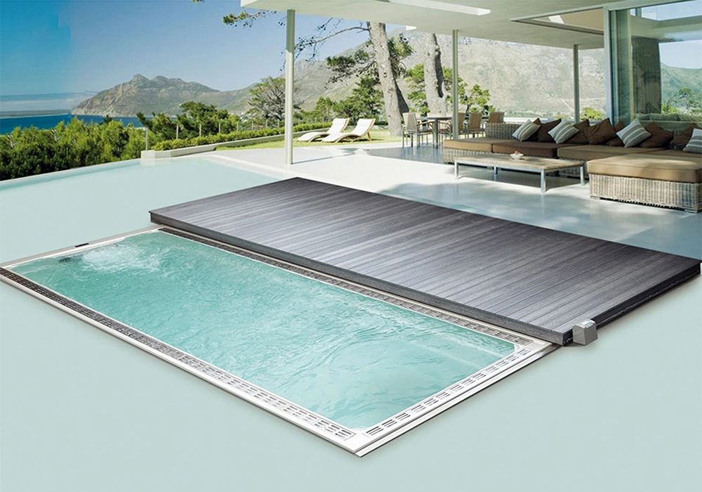 Wholesale Fiberglass 8m Length Swim Jet Pools Outdoor Acrylic Swimming Pool