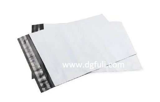 Co-Extrusion Customized Printed Opaque Recyclable Carrier Bag with Selfty Adhesive Tape Aand Die Cut Handle