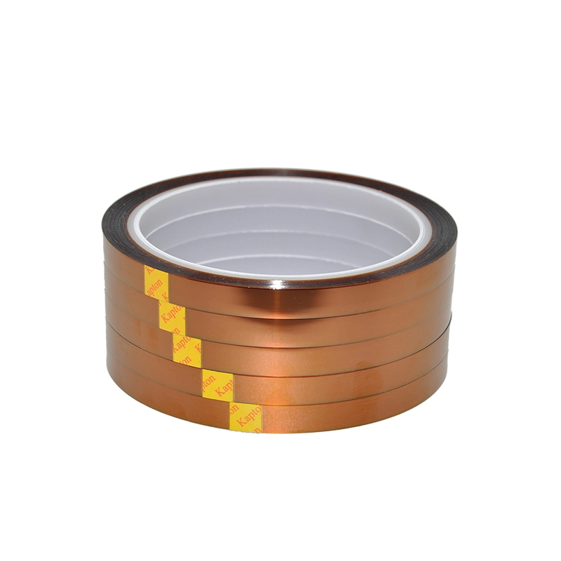 Black Acrylic Adhesive High Temperature Resistant Tape Polyimide for Electric Task Grills Powder Coating