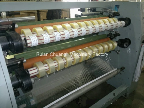 BOPP/OPP Adhesive Tape/Gummed Tape/Scotch Tape/Cellulose Tape Slitting and Rewinding Machine