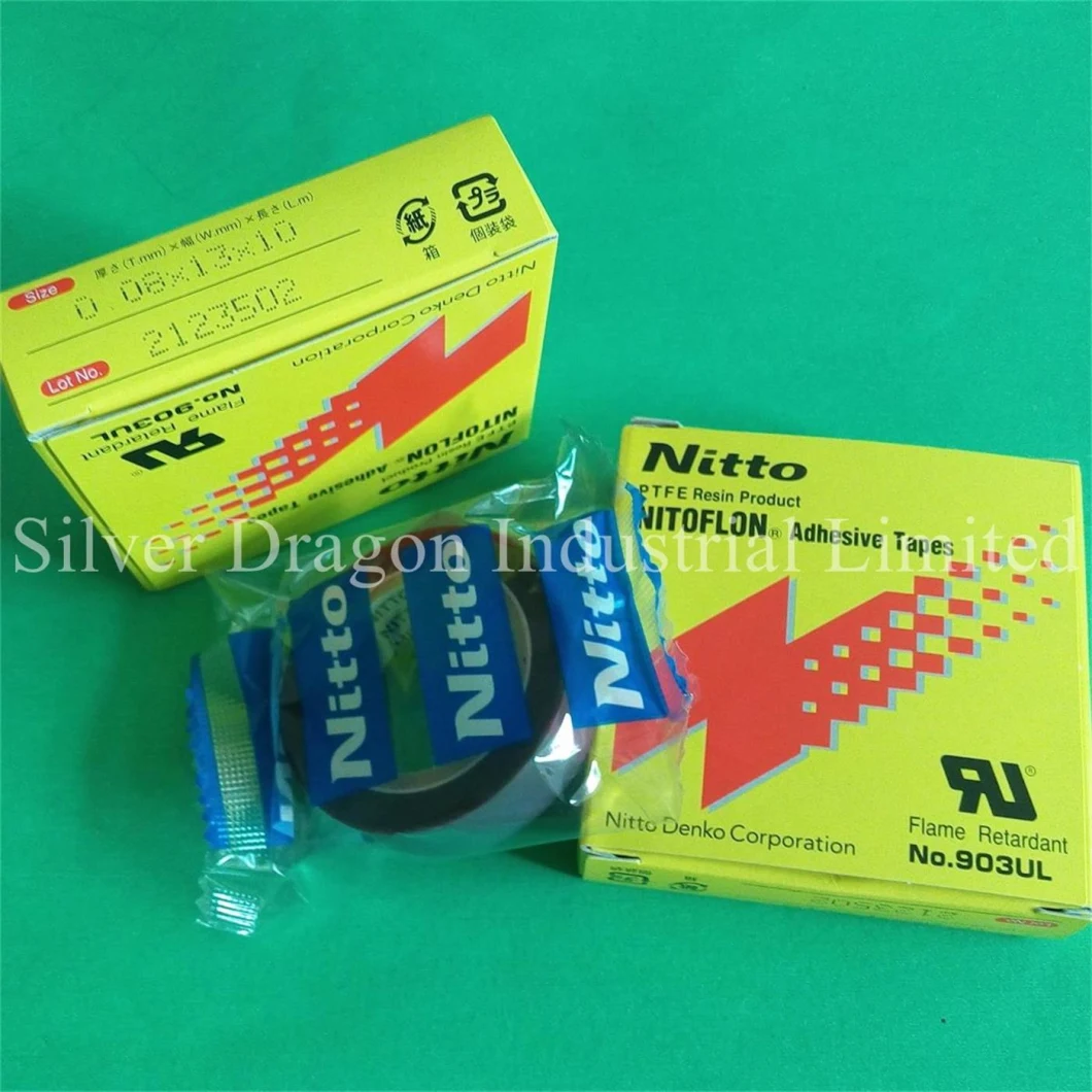 No. 903UL 0.08X13X10 Nitto Denko Tapes, Nitoflon Adhesive Tapes