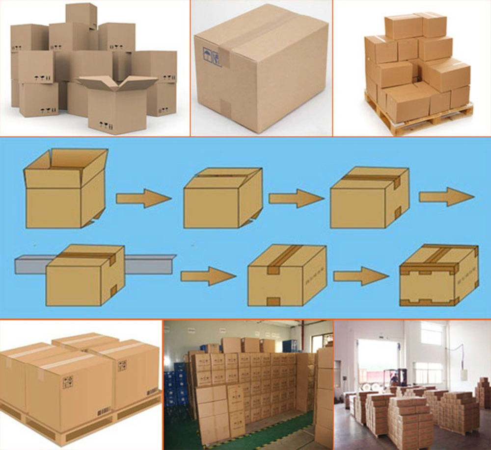 Adhesive Tape Carton Box Packaging Folding Sealing Sealer Packing Machine