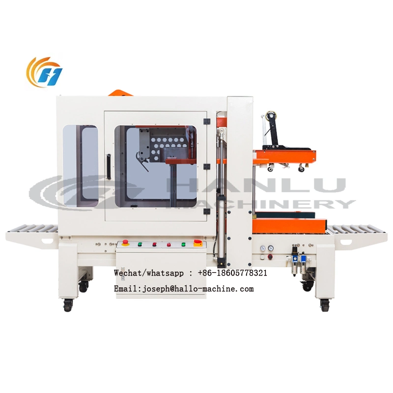 Folding Carton Sealer and Pneumatic Box Sealing Tape Packaging Machine