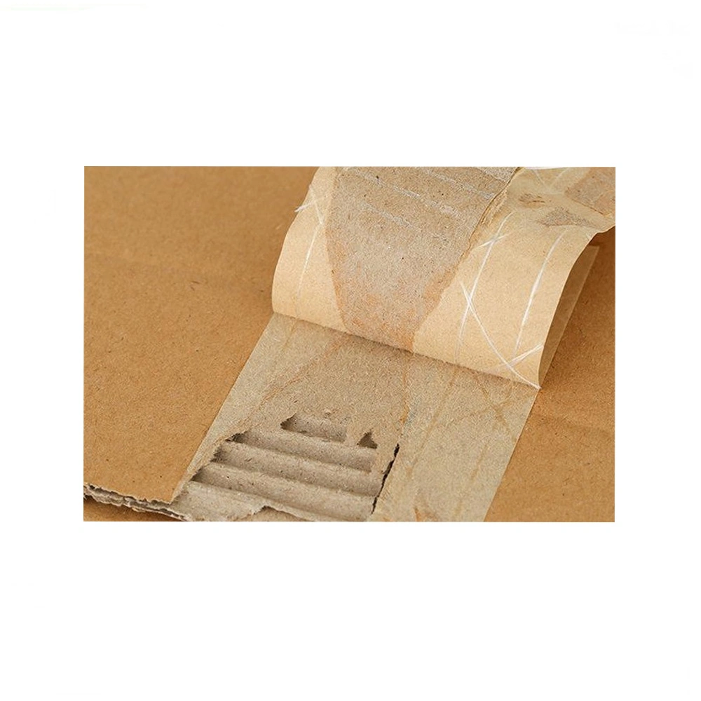 Water Activated Starch Glue Kraft Paper Gummed Tape Non-Reinforced for Carton Sealing Tape