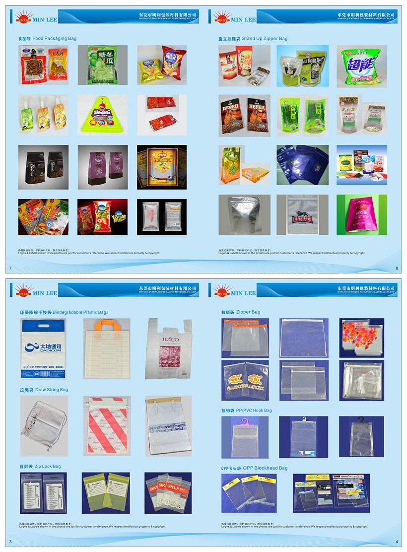 Transprent Adhesive OPP Packaging Plastic Bag/ Self-Adhesive OPP Plastic Bag