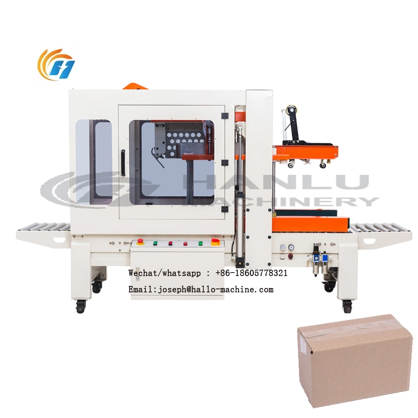 Folding Carton Sealer and Pneumatic Box Sealing Tape Packaging Machine