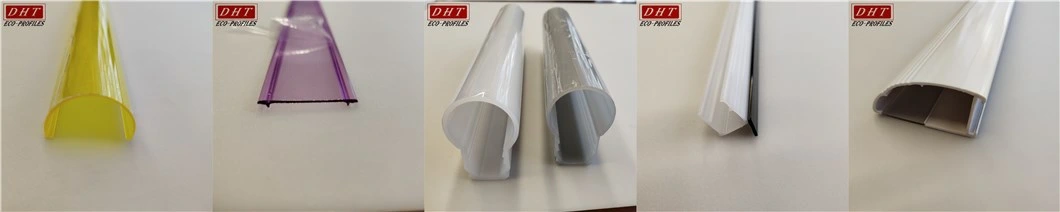 Width 360mm Clear Prismatic PMMA Acrylic LED Light Cover