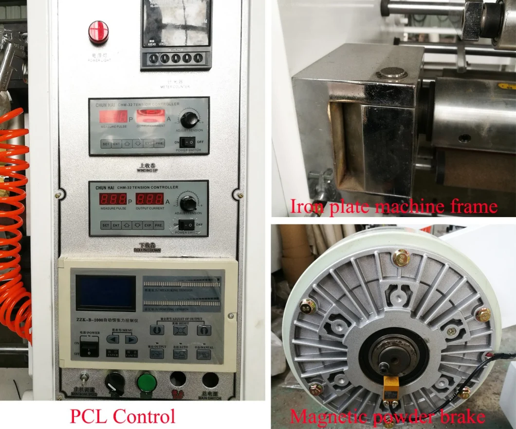 Slitter Rewinder Slitting Machinery Tape Rewinding Slitting Machine for Super Clear BOPP Adhesive Tape