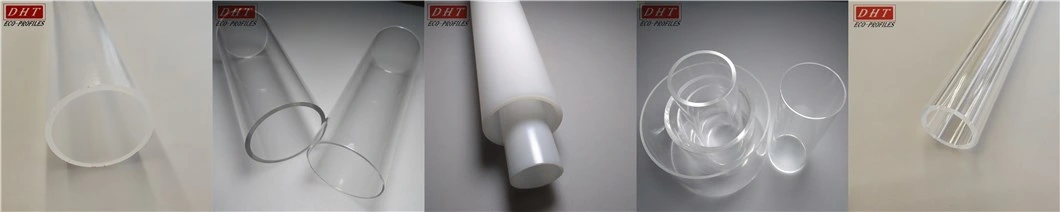 Customized Color Thickness 2mm 3mm Od 50mm 70mm 90mm Plastic Acrylic PMMA Tube