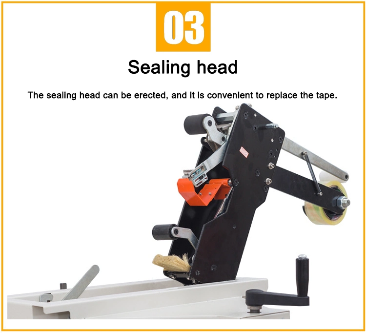 High Speed Lower Sealing Head Carton Box Case Sealer Sealing and Packing Machine